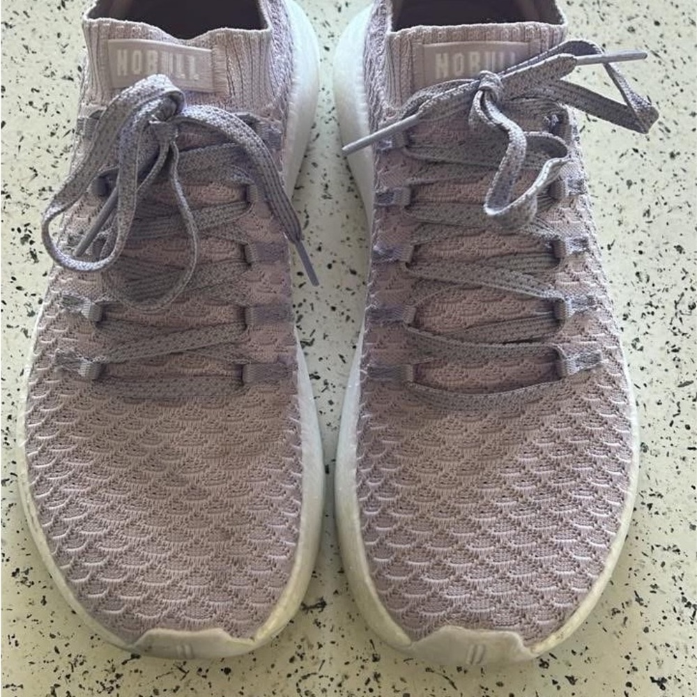 NOBULL Purple Knit Sneakers Lightweight Training